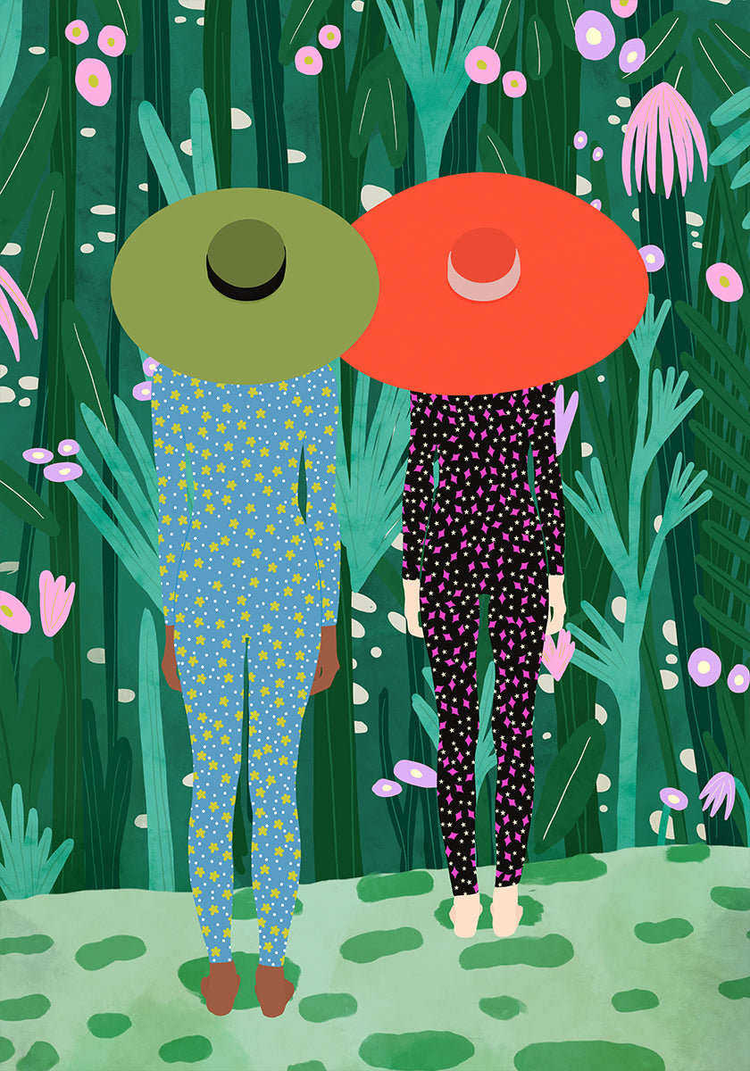 Poster del pigiama della giungla