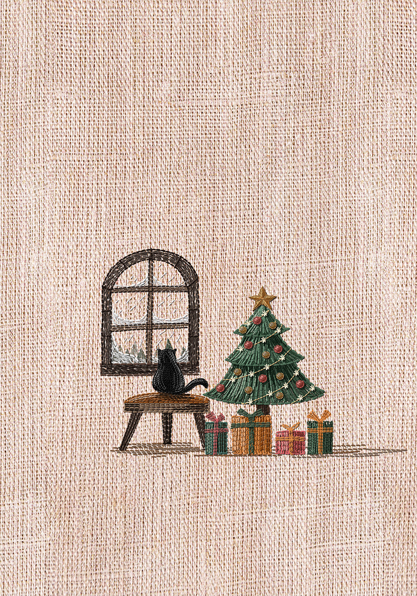 Gatto nella stanza accogliente Poster