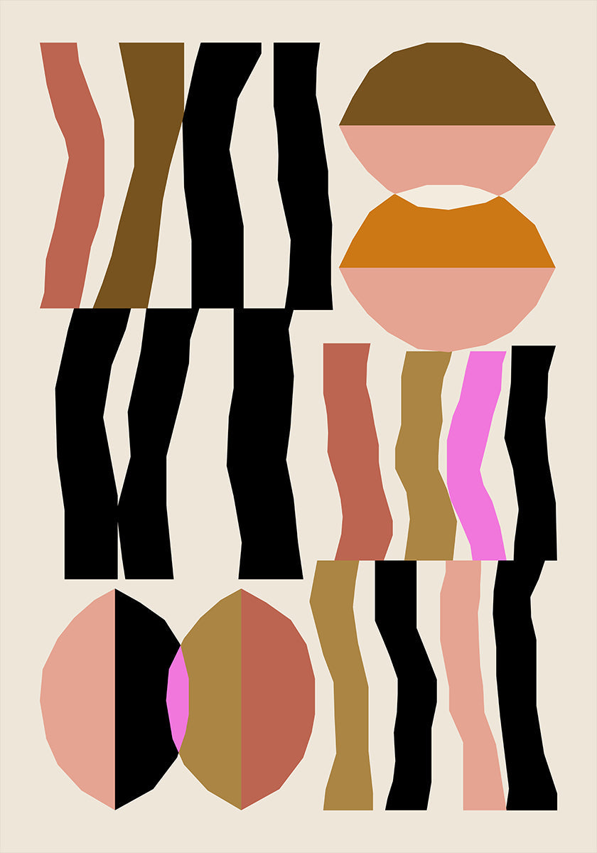 Composizione astratta 26 Poster