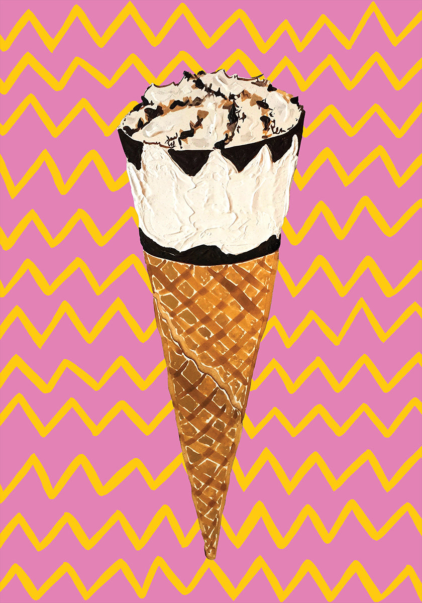 Poster Cornetto Rosa
