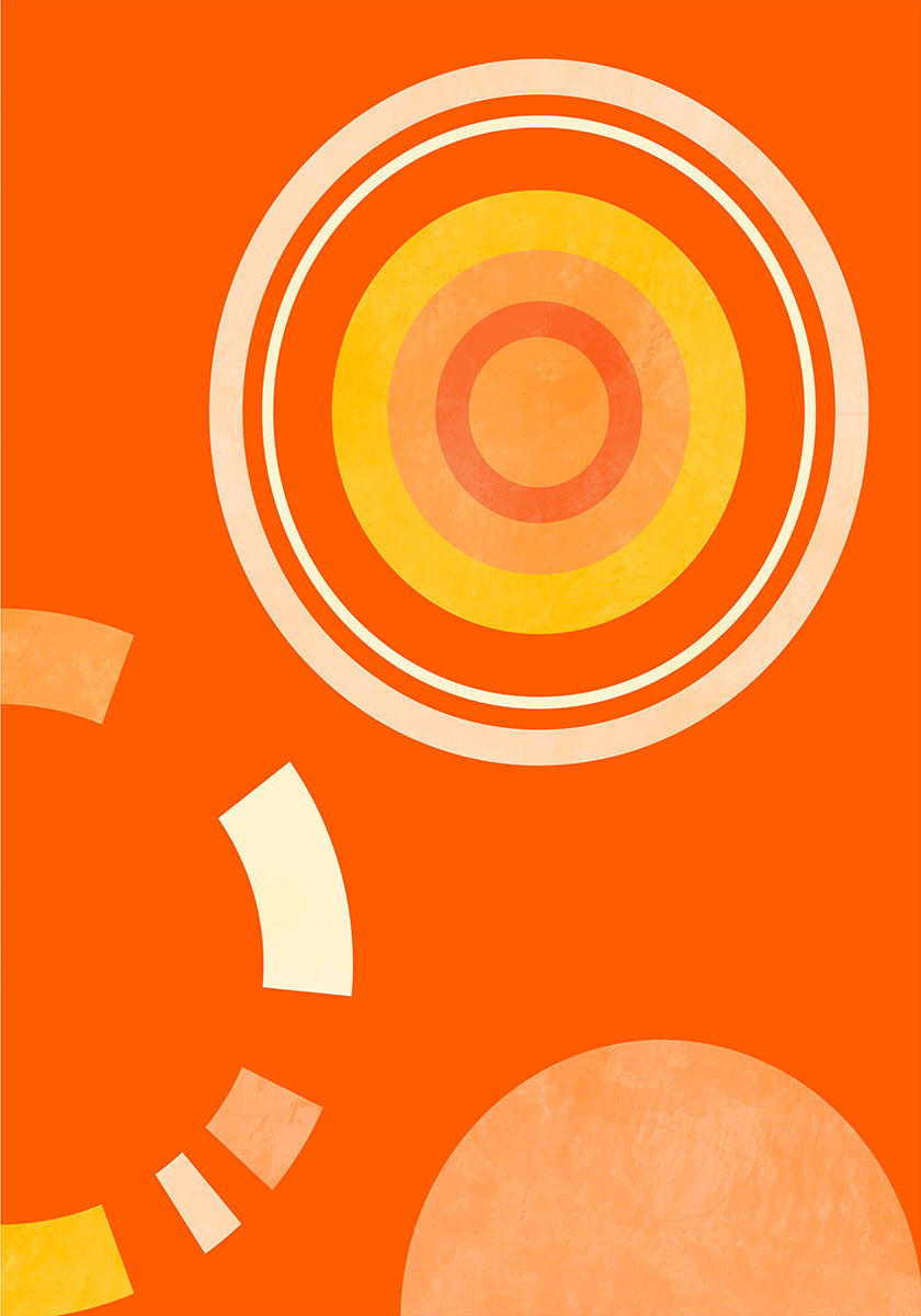 Poster Spring Mid Rhapsody Orange 4