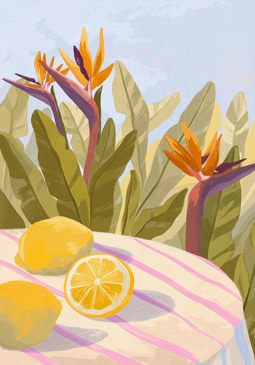 Poster di torsione del limone