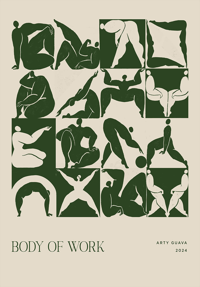 Poster del corpo dell'opera (foresta).