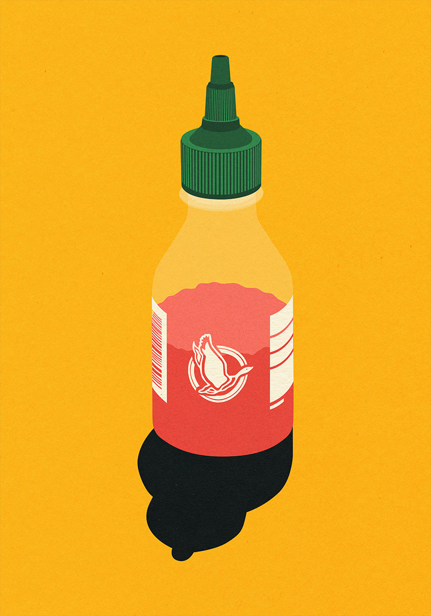 Poster di salsa di peperoncino