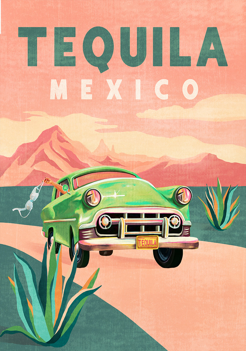 Poster di Tequila Messico