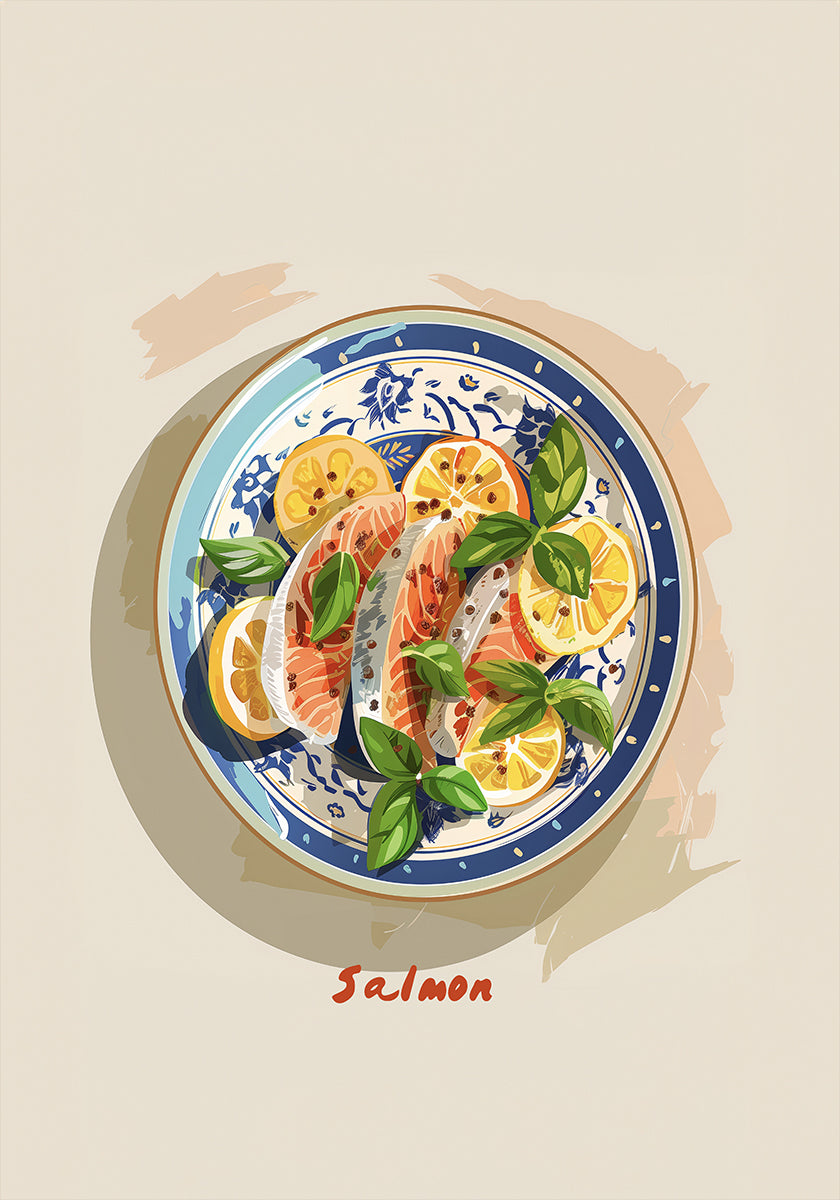 Piatto Di Salmone Piccante
