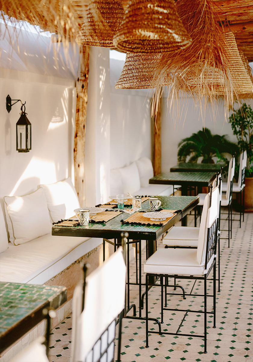 Pronti per la colazione | Poster fotografico di viaggio a Marrakech