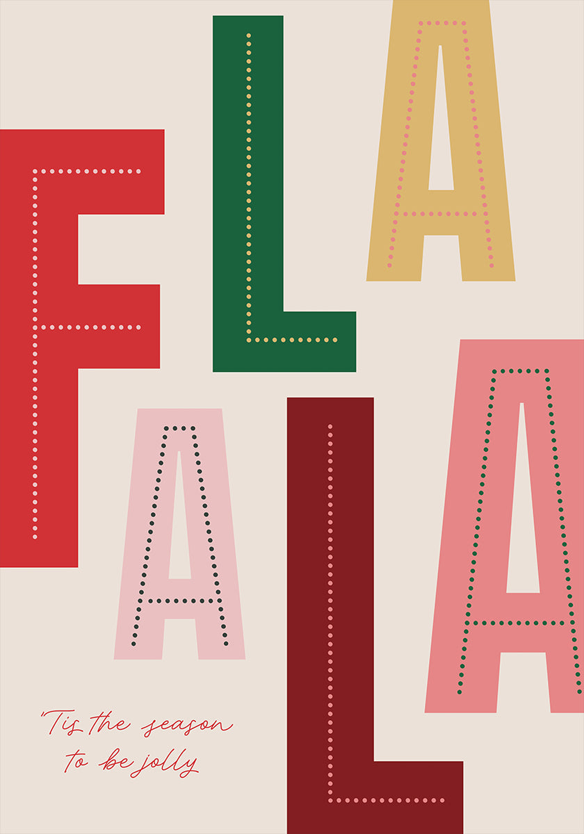 Poster del periodo natalizio di FaLaLa