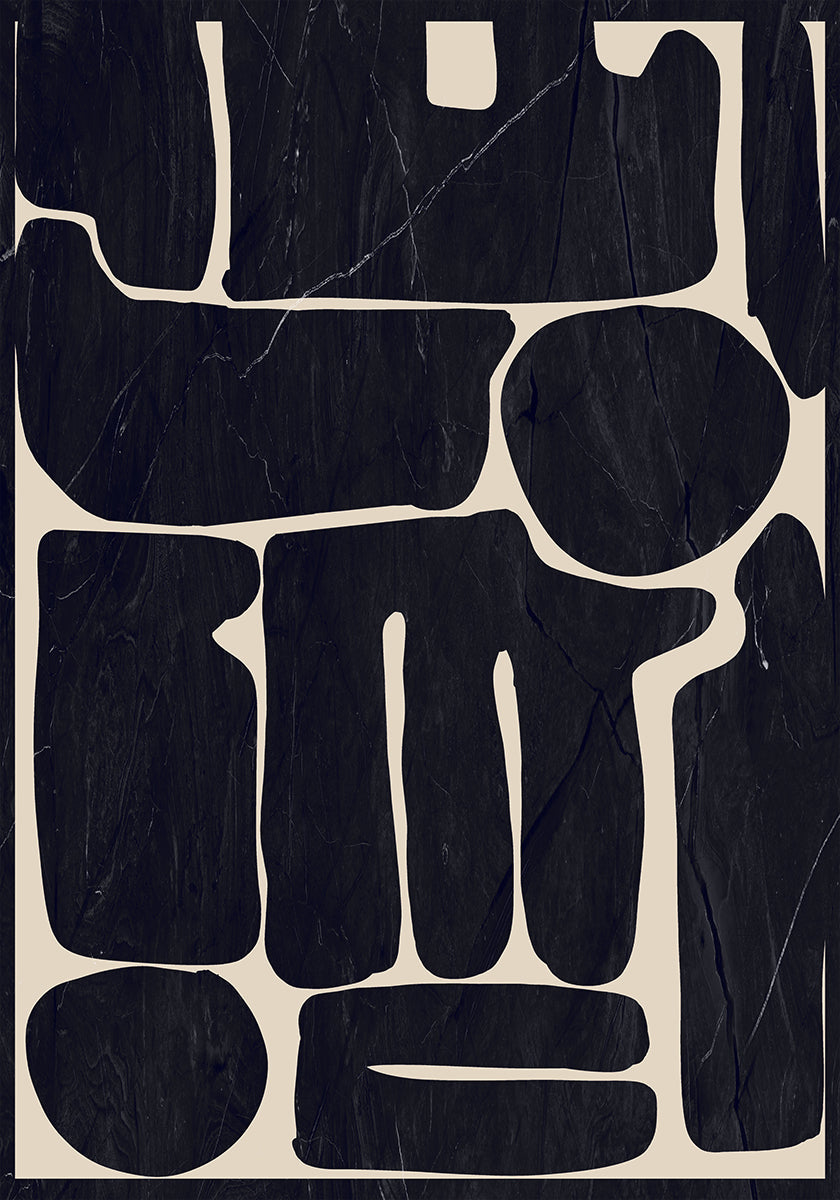 Poster con forme minimali astratte moderne 162