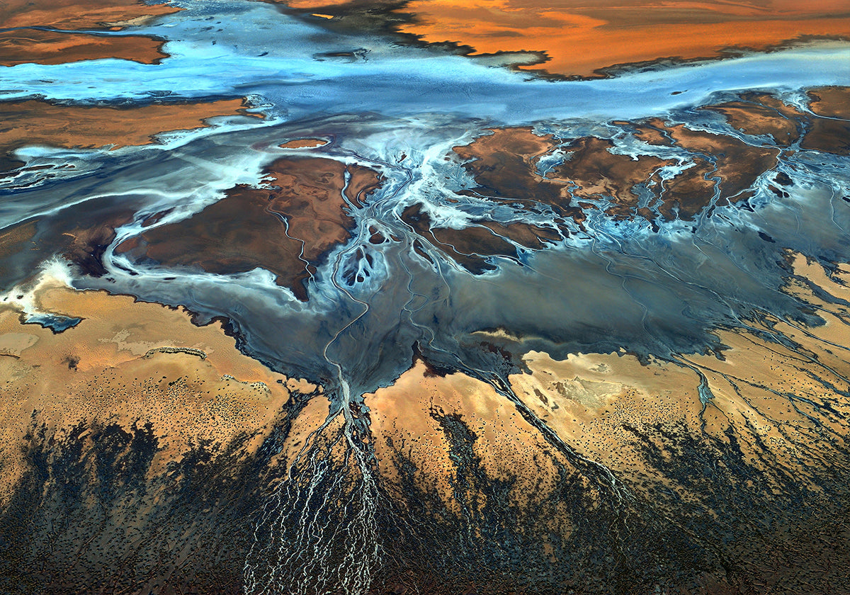 California Aerial - Poster Il deserto dall'alto
