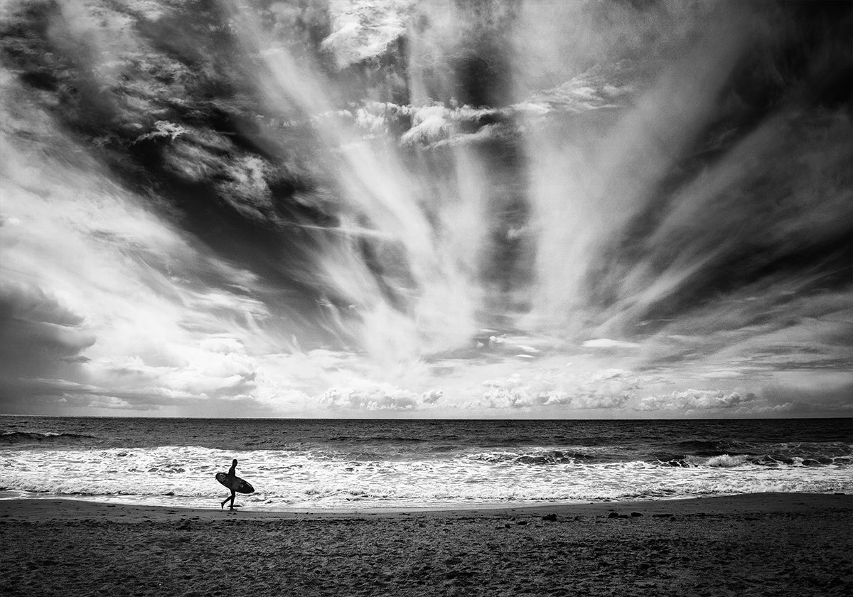 La solitudine di un surfista