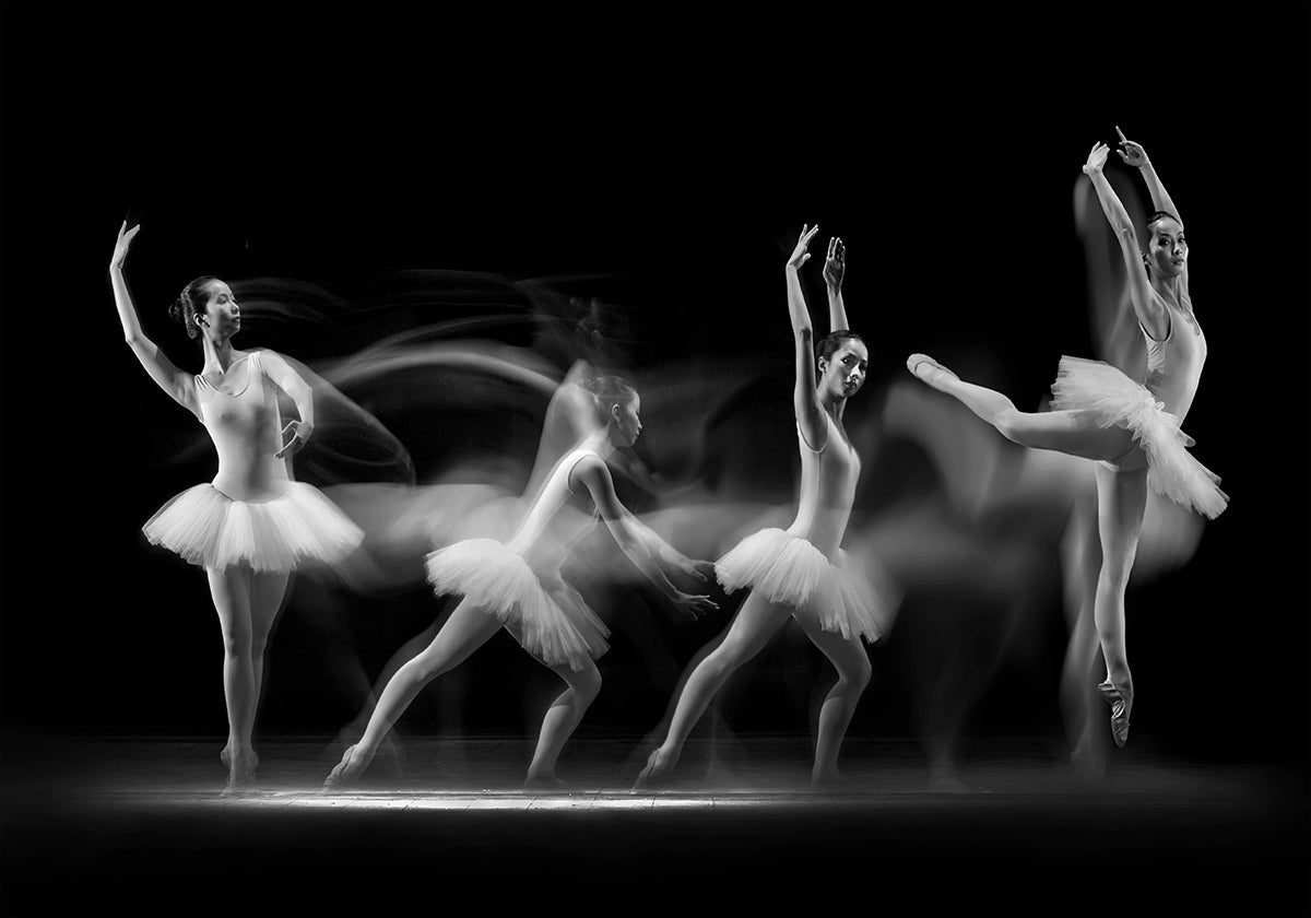 Onda d'arte della ballerina