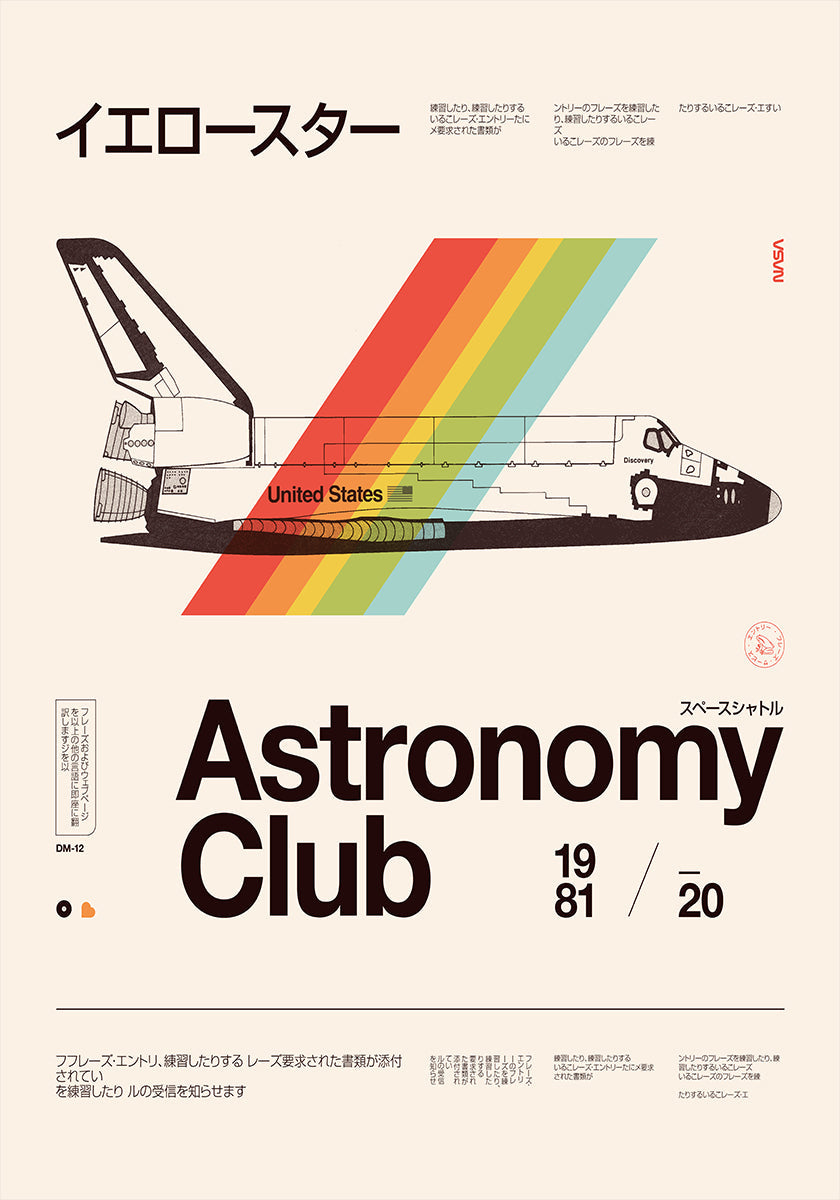 Club di astronomia ★★★ Manifesto S