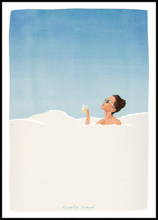 Poster di bagnoschiuma