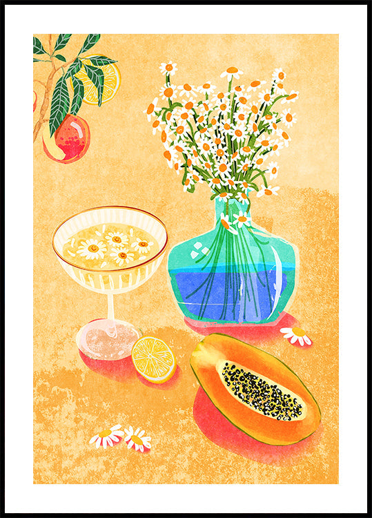 Poster di vibrazioni del giorno d'estate