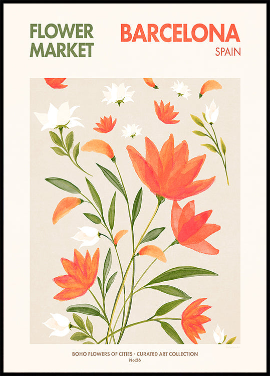 Manifesto dei fiori di Barcellona