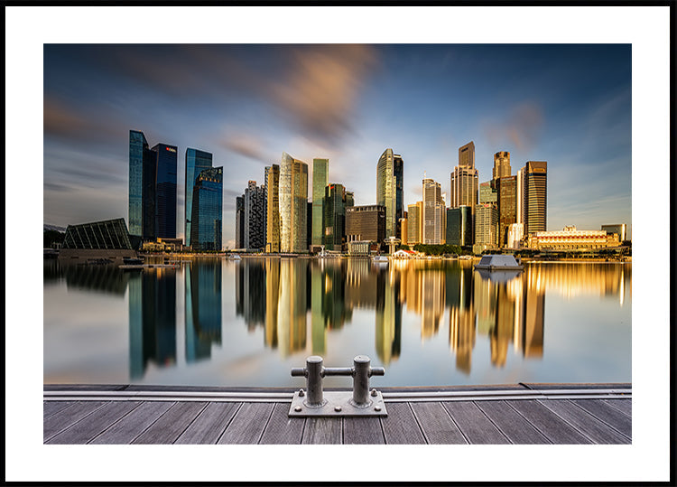 Mattina d'oro a Singapore
