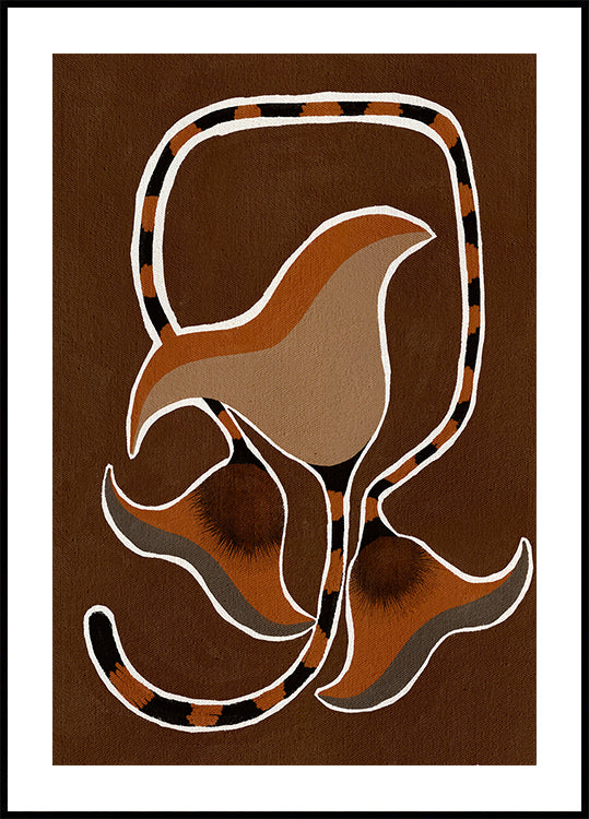 Delicato fiore 4 poster