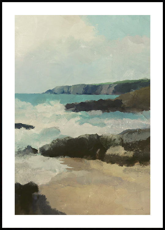 Spiaggia rocciosa