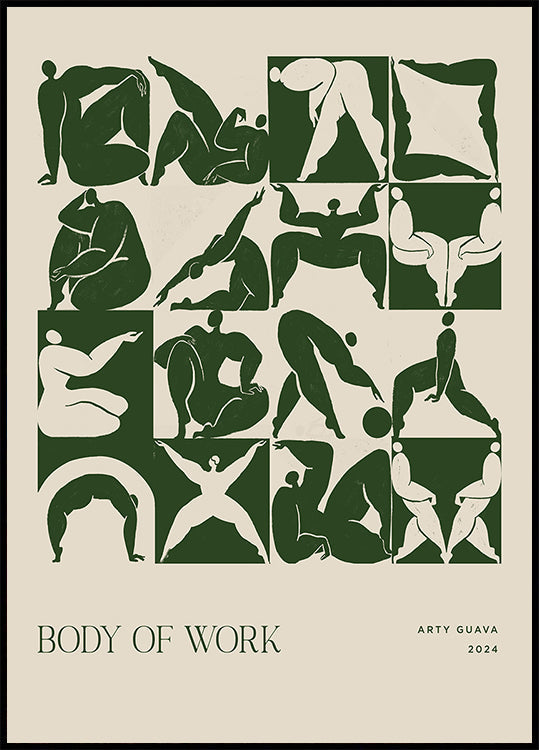 Poster del corpo dell'opera (foresta).