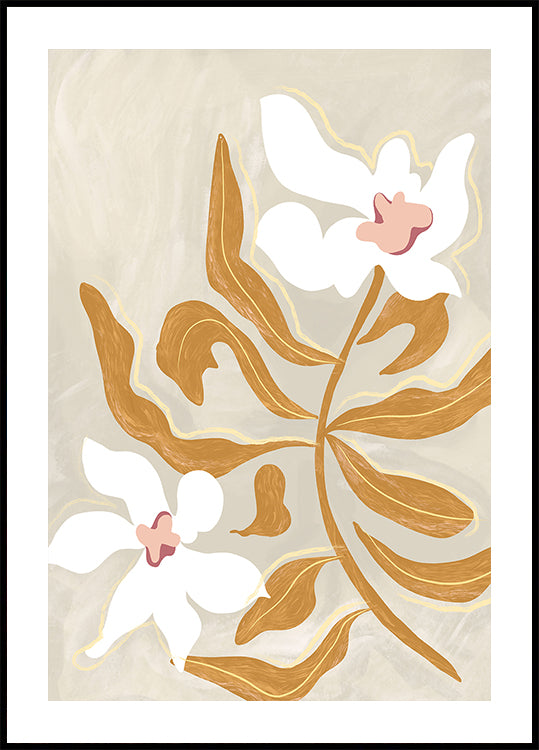 Poster di fiori e fiori