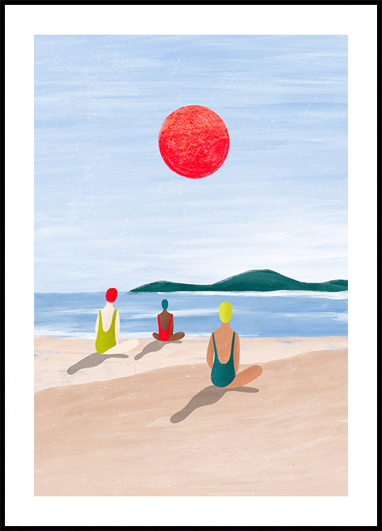 Ragazze in spiaggia