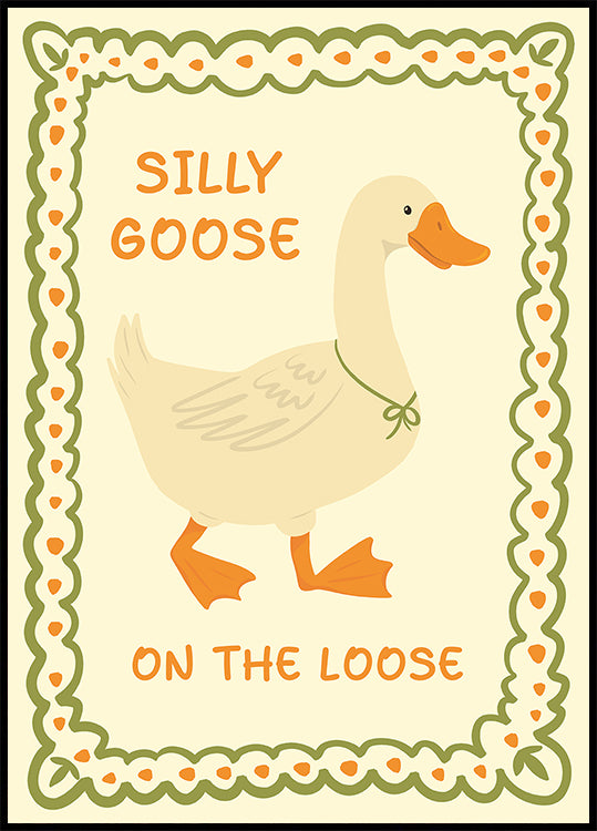Poster illustrativo di Silly Goose on the Loose