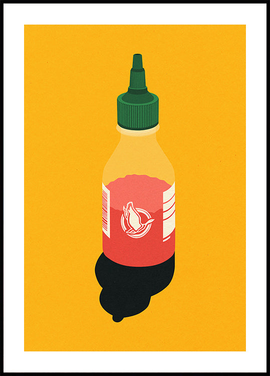 Poster di salsa di peperoncino