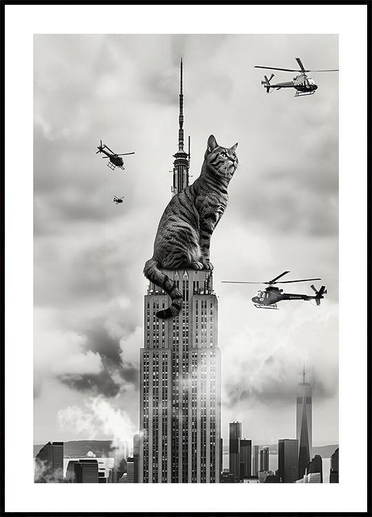 Gatto in cima Poster