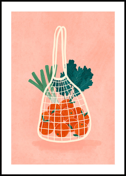 Poster di frutta e verdura