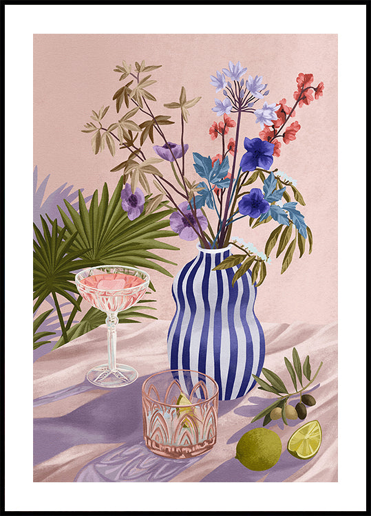 Manifesto estivo lilla