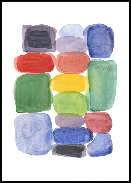 Poster Blocchi di colore 2