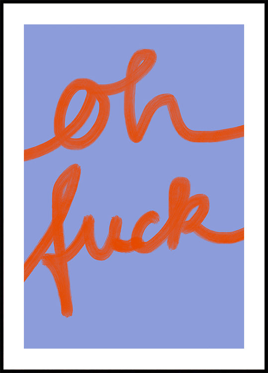 Poster di parole inaspettate