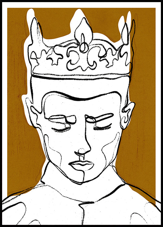Poster del monarca silenzioso