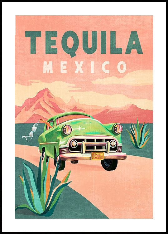 Poster di Tequila Messico