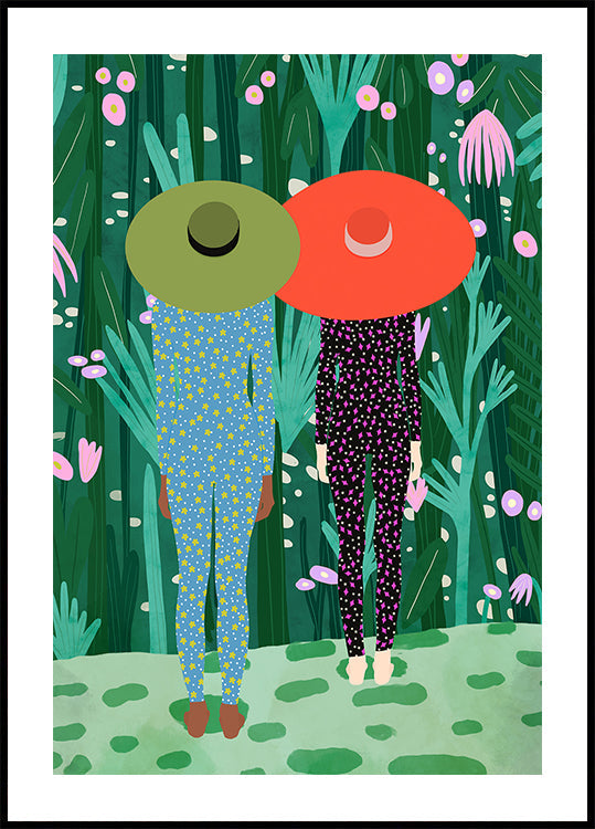 Poster del pigiama della giungla