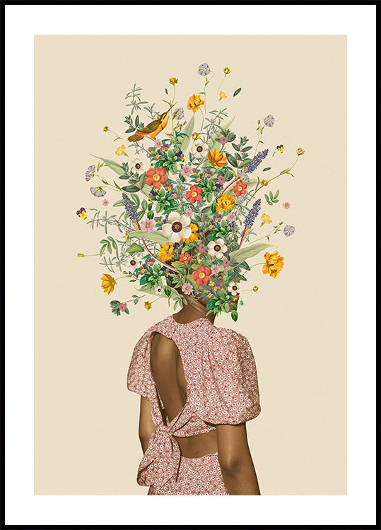 Poster di bouquet di fiori di campo