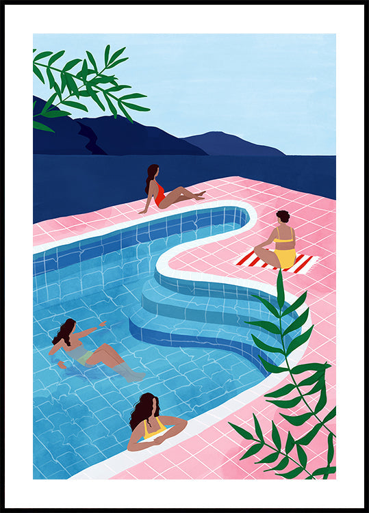 Signore della piscina