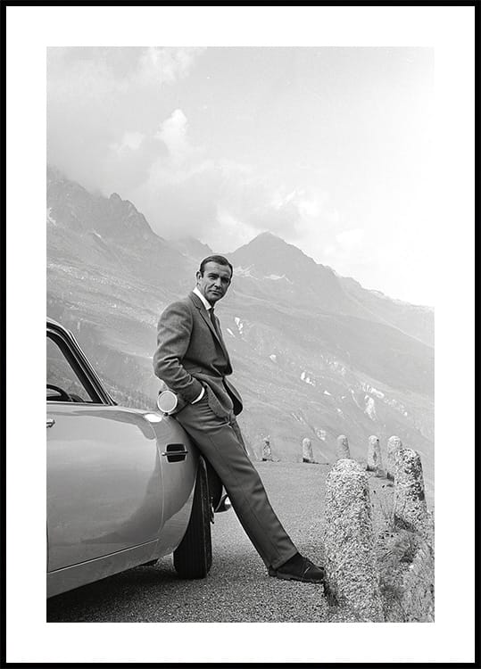 James Bond Retro Plakat - Posterbox.dk