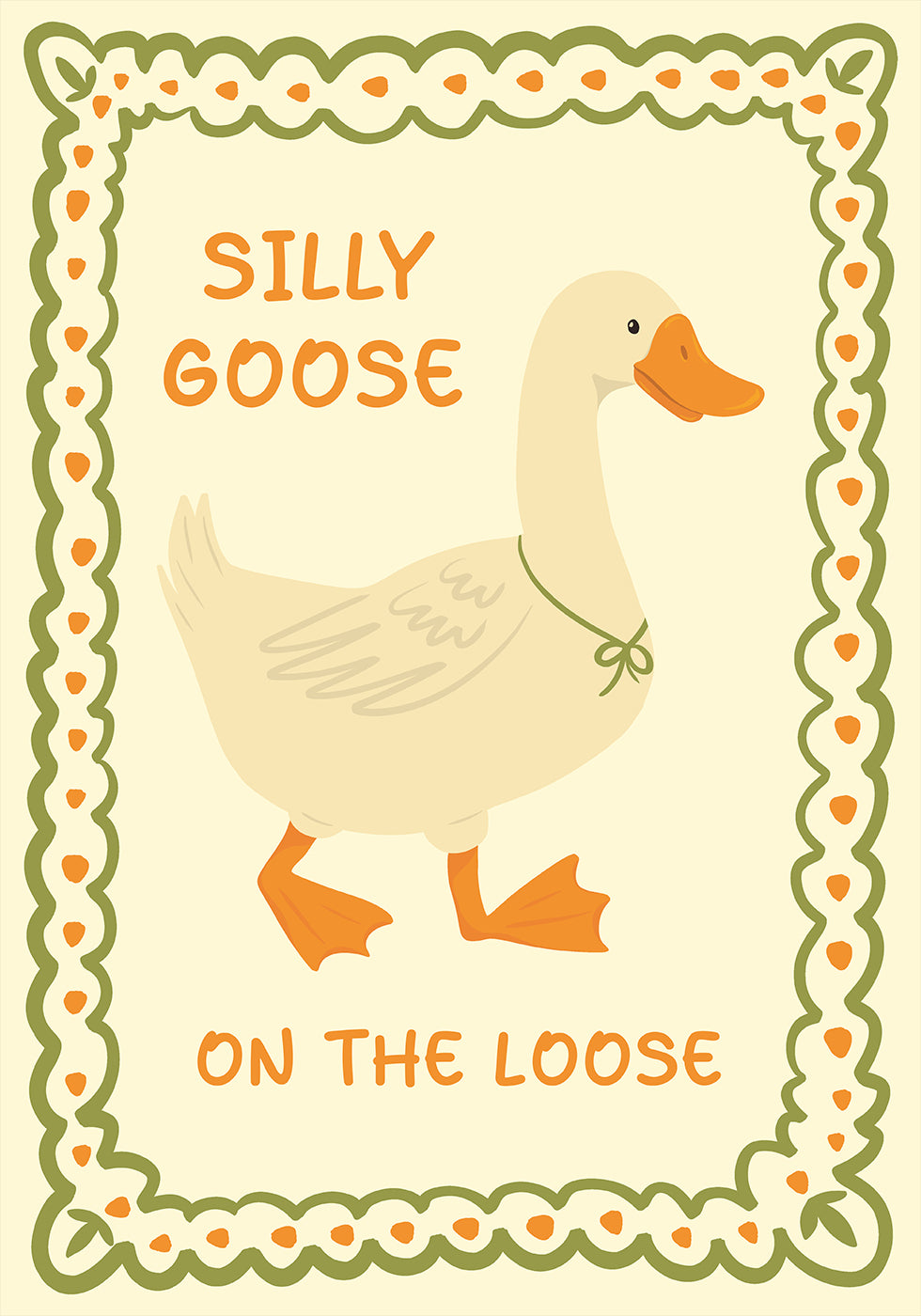 Poster illustrativo di Silly Goose on the Loose
