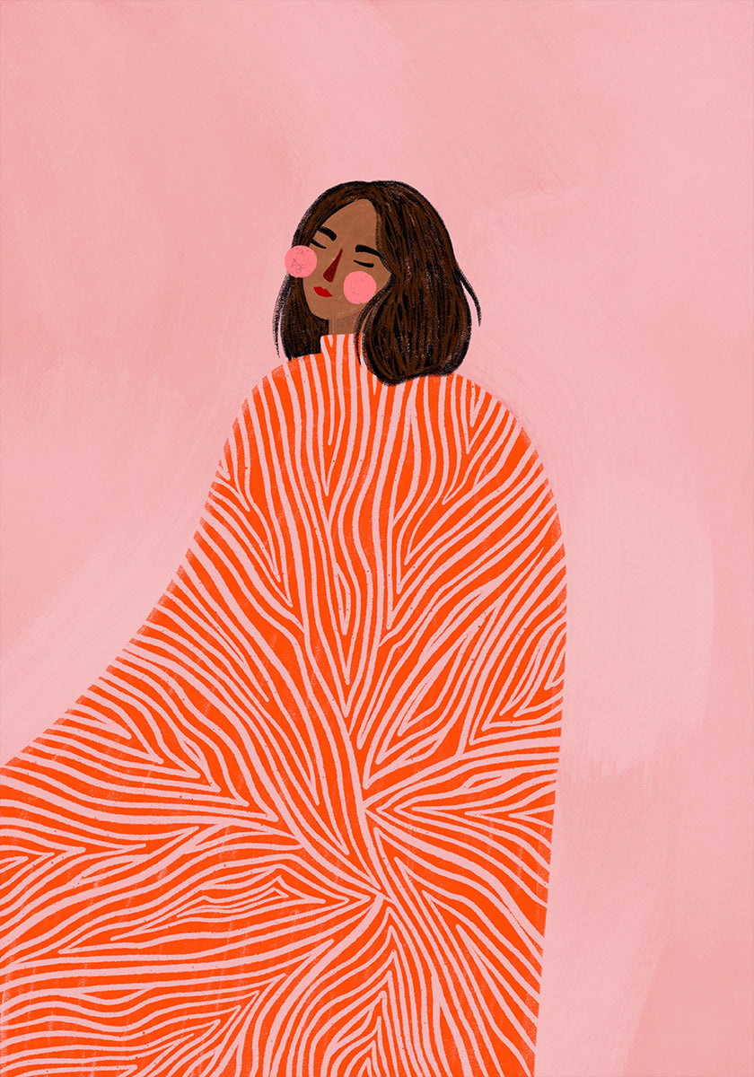 Poster La donna con i turbinii