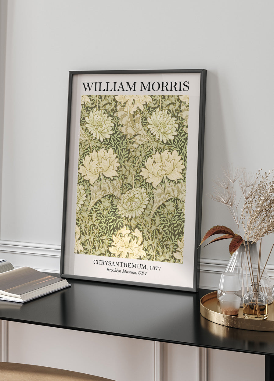 William Morris Chrysanthemum Plakat - Posterbox.dk