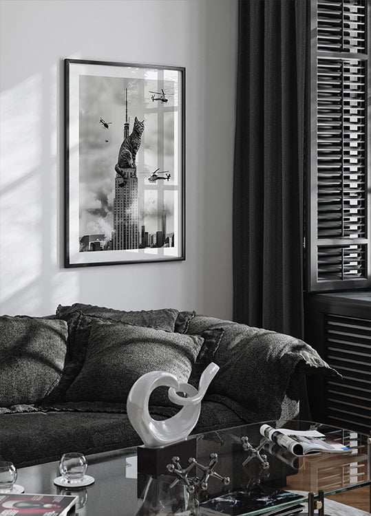 Gatto in cima Poster