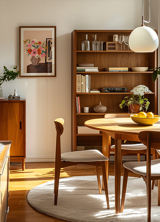 Fiori Sul Poster Della Credenza