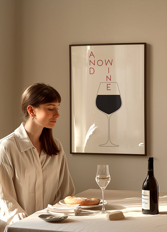 E ora il poster del vino