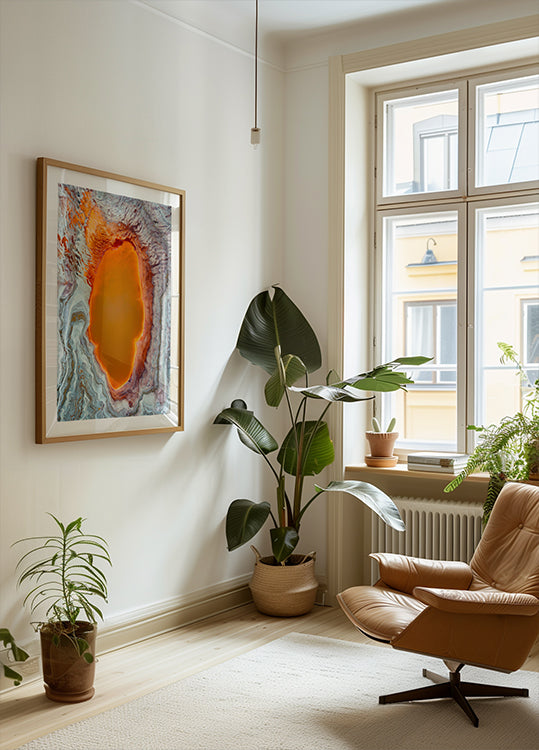 Il poster del lago dorato