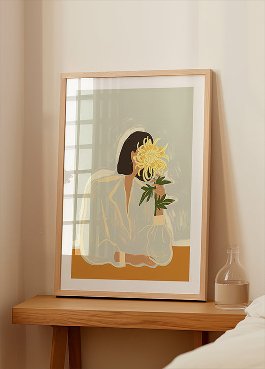 Poster del crisantemo