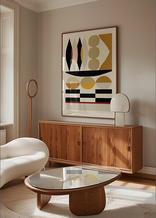 Composizione astratta 25 Poster