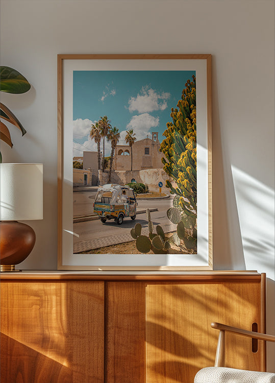 Poster di giro in tuk tuk