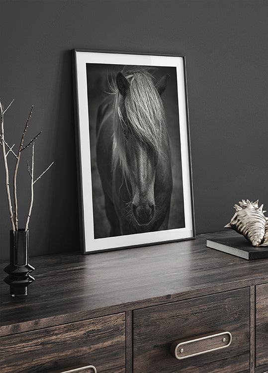 Poster del tizio del surf alpino